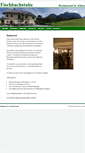 Mobile Screenshot of fischbachstube.at